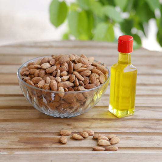 Badham Nune - Eddhu Ganuga Nune | Bull Churned Cold Pressed Almond Oil