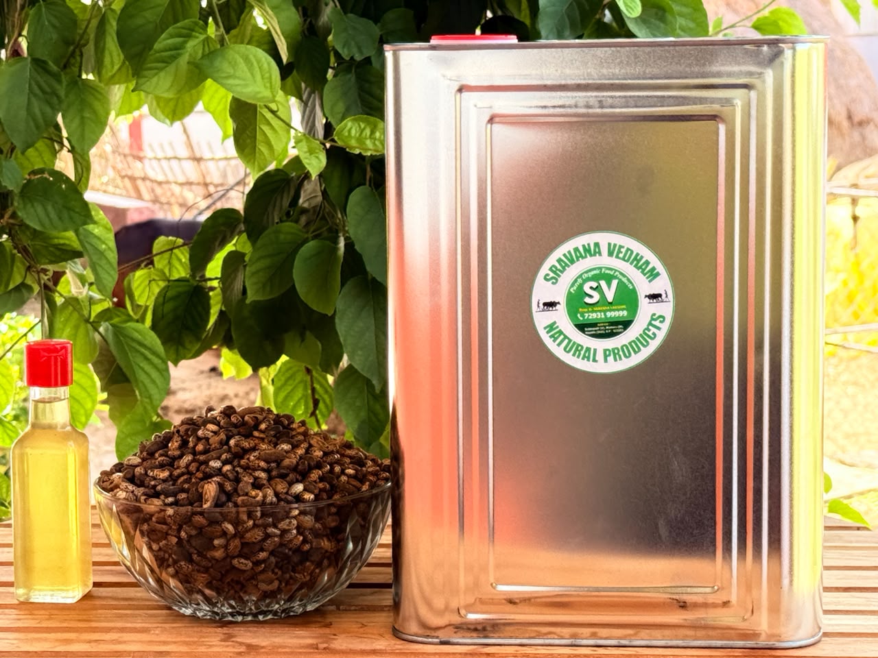 Amudham Nune - Eddhu Ganuga Nune | Bull Churned Cold Pressed Castor Oil