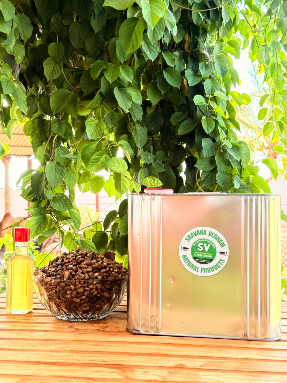 Amudham Nune - Eddhu Ganuga Nune | Bull Churned Cold Pressed Castor Oil