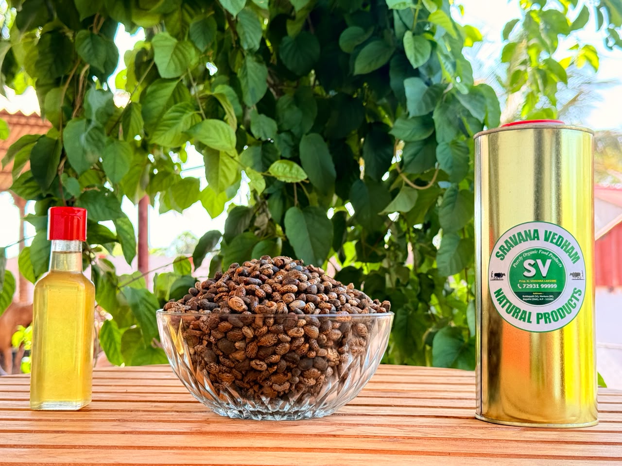 Amudham Nune - Eddhu Ganuga Nune | Bull Churned Cold Pressed Castor Oil
